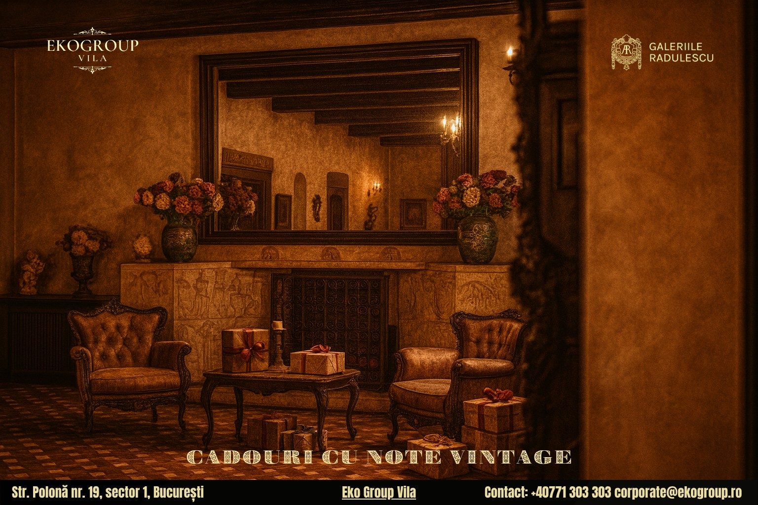 Cadouri de Crăciun cu suflet: O călătorie în timp la Crăciunul anilor ’30 la Eko Group Vila 5 Cadouri de Crăciun cu suflet: O călătorie în timp la Crăciunul anilor ’30 la Eko Group Vila