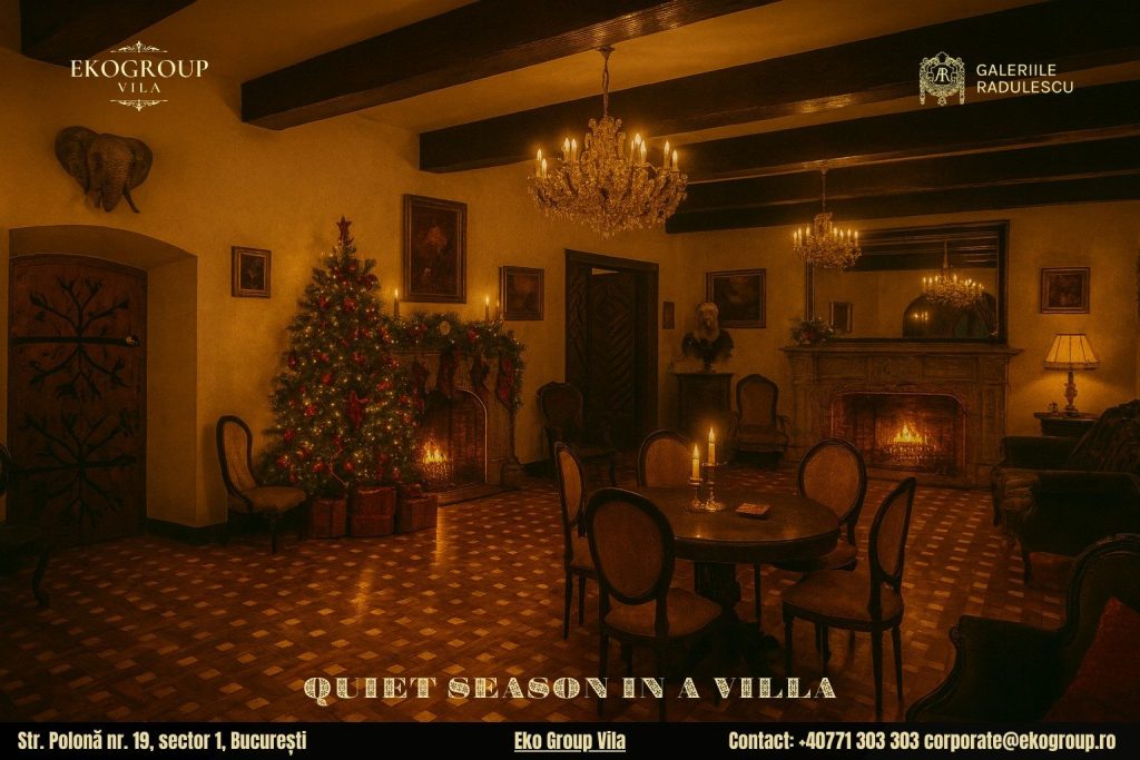 Crăciunul în București: 5 experiențe pentru a redescoperi farmecul sărbătorilor cu Crăciunul anilor ’30 la Eko Group Vila în prim-plan 1 Crăciunul în București: 5 experiențe pentru a redescoperi farmecul sărbătorilor cu Crăciunul anilor ’30 la Eko Group Vila în prim-plan