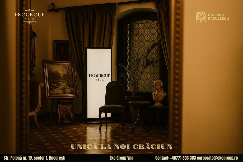 O poveste fermecătoare a copilăriei: expozitie de craciun cu aer interbelic la Eko Group Vila